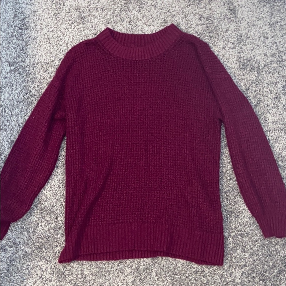 American Eagle Maroon Sweater - Size S
